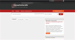 Desktop Screenshot of cursoscortos.info