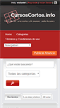 Mobile Screenshot of cursoscortos.info